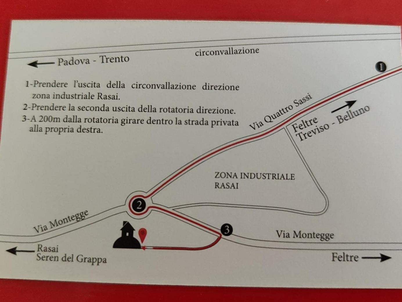 Casa Castegner - Rooms Seren del Grappa المظهر الخارجي الصورة